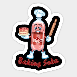 Baking Soda Sticker